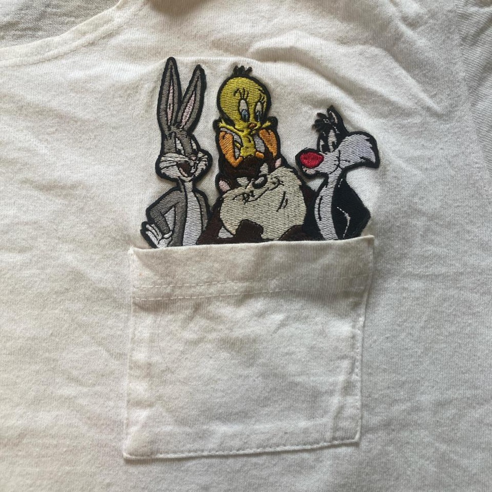 90’s looney tunes crop top